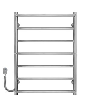 Рушникосушарка електрична Ladder П7 500х700 Deffi нержавіюча сталь (Хром, EF16, Ліве підключення)