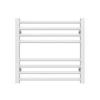 Рушникосушарка водяна Lima П8 600х500 Deffi нержавіюча сталь (Білий, Бокове праве підключення)