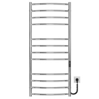 Рушникосушарка електрична Класік Еліт П12 500х1200 Deffi нержавіюча сталь (Хром, JD03, Праве підключення)