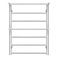 Рушникосушарка водяна Терма Плюс П7 500х700 Deffi нержавіюча сталь (Білий, Бокове ліве підключення)