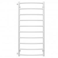 Рушникосушарка водяна Класік П10 500х1100 Deffi нержавіюча сталь (Білий, Бокове ліве підключення)