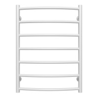 Рушникосушарка водяна Класік П7 500х700 Deffi нержавіюча сталь (Білий, Нижнє підключення)