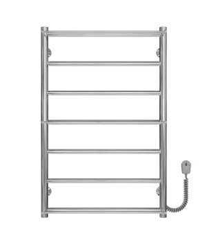 Рушникосушарка електрична Ladder П7 500х800 Deffi нержавіюча сталь (Хром, EF16, Праве підключення)