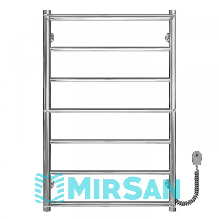 Рушникосушарка електрична Ladder П7 500х800 Deffi нержавіюча сталь (Хром, EF16, Праве підключення)