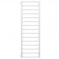 Рушникосушарка водяна Класік П15 500х1600 Deffi нержавіюча сталь (Білий, Бокове ліве підключення)