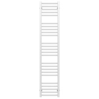 Рушникосушарка водяна Lima П25 400х1600 Deffi нержавіюча сталь (Білий, Бокове ліве підключення)