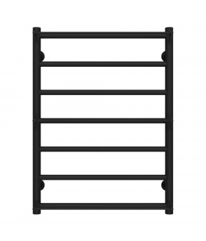 Рушникосушарка водяна Ladder П7 500х700 Deffi нержавіюча сталь (Чорний, Бокове праве підключення)