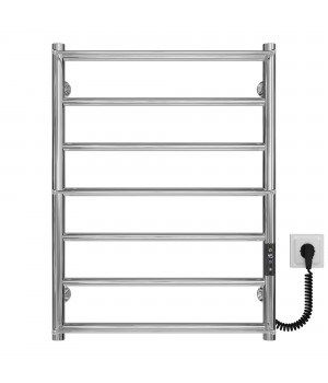 Рушникосушарка електрична Ladder П7 500х700 Deffi нержавіюча сталь (Хром, JD03, Праве підключення)