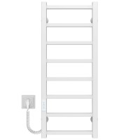 Рушникосушарка електрична Forest П8 200х800 Deffi нержавіюча сталь (Білий, WD04, Ліве підключення)