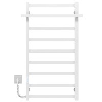 Рушникосушарка електрична Nicolе П9 500х1000 Deffi фарбована сталь (Білий, WD04, Ліве підключення)