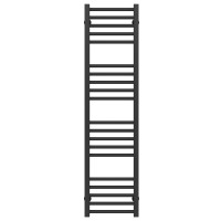 Рушникосушарка водяна Lima П20 400х1300 Deffi нержавіюча сталь (Чорний, Нижнє підключення)