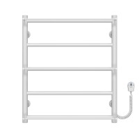 Рушникосушарка електрична Ladder П5 500х600 Deffi нержавіюча сталь (Білий, EF16, Праве підключення)