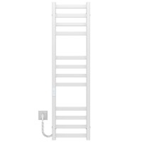 Рушникосушарка електрична Avast П12 450х1200 Deffi фарбована сталь (Білий, WD04, Ліве підключення)