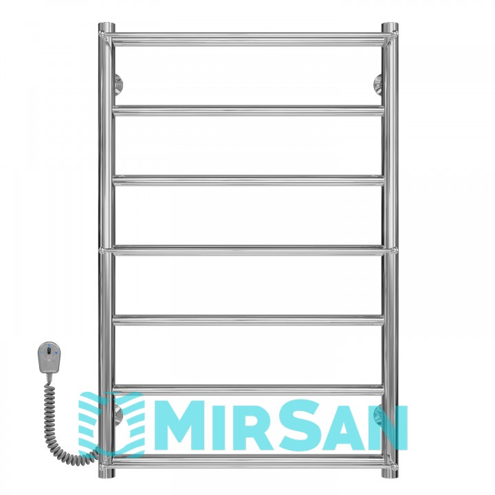 Рушникосушарка електрична Ladder П7 500х800 Deffi нержавіюча сталь (Хром, EF16, Ліве підключення)
