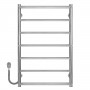 Рушникосушарка електрична Ladder П7 500х800 Deffi нержавіюча сталь (Хром, EF16, Ліве підключення)
