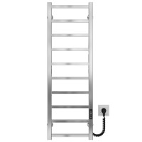 Рушникосушарка електрична Forest П10 300х1000 Deffi нержавіюча сталь (Хром, JD04, Праве підключення)