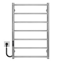 Рушникосушарка електрична Ladder П7 500х800 Deffi нержавіюча сталь (Хром, JD03, Ліве підключення)