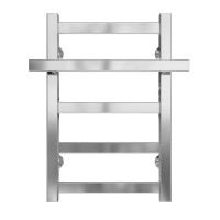 Рушникосушарка водяна Nicolе П5 300х500 Deffi нержавіюча сталь (Хром, Бокове ліве підключення)