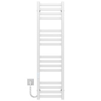 Рушникосушарка електрична Magnus П16 400х1200 Deffi нержавіюча сталь (Білий, WD04, Ліве підключення)