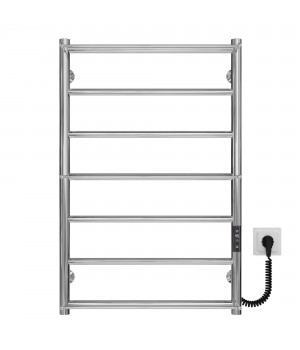 Рушникосушарка електрична Ladder П7 500х800 Deffi нержавіюча сталь (Хром, JD03, Праве підключення)