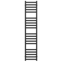 Рушникосушарка водяна Magnus П20 300х1600 Deffi нержавіюча сталь (Чорний, Нижнє підключення)