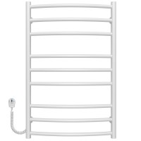 Рушникосушарка електрична Класік Еліт П9 400х800 Deffi нержавіюча сталь (Білий, EF16, Ліве підключення)