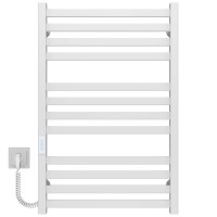 Рушникосушарка електрична Magnus П12 500х800 Deffi нержавіюча сталь (Білий, WD04, Ліве підключення)