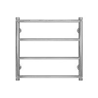 Рушникосушарка водяна Ladder П4 400х500 Deffi нержавіюча сталь (Хром, Бокове праве підключення)