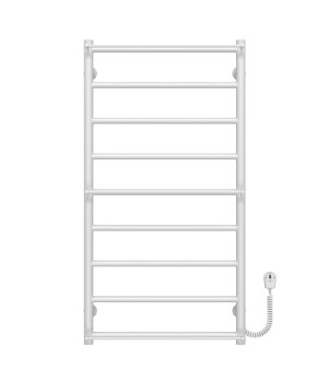 Рушникосушарка електрична Ladder П9 500х1000 Deffi нержавіюча сталь (Білий, EF16, Праве підключення)