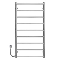 Рушникосушарка електрична Ladder П9 500х1000 Deffi нержавіюча сталь (Хром, EF16, Ліве підключення)
