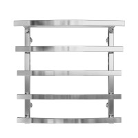 Рушникосушарка водяна Lotos П5 500х600 Deffi нержавіюча сталь (Хром, Бокове праве підключення)