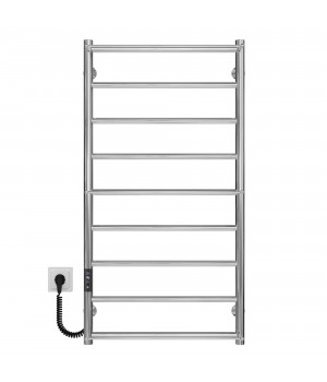 Рушникосушарка електрична Ladder П9 500х1000 Deffi нержавіюча сталь (Хром, JD03, Ліве підключення)