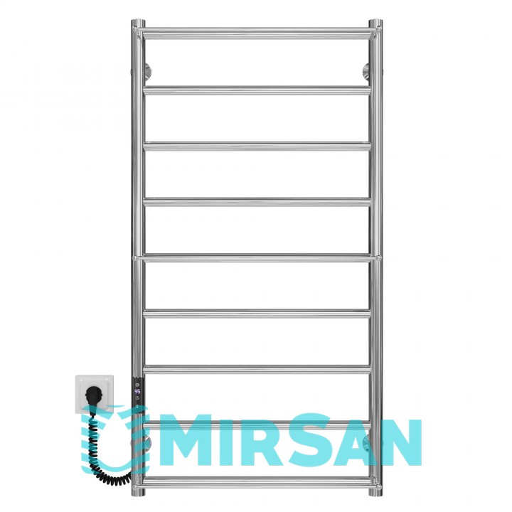 Рушникосушарка електрична Ladder П9 500х1000 Deffi нержавіюча сталь (Хром, JD03, Ліве підключення)