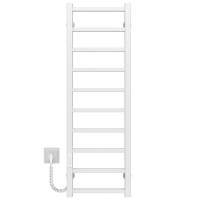 Рушникосушарка електрична Forest П10 400х1000 Deffi нержавіюча сталь (Білий, WD04, Ліве підключення)