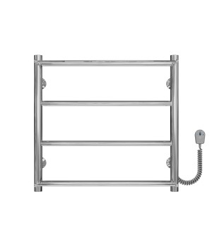 Рушникосушарка електрична Ladder П4 400х500 Deffi нержавіюча сталь (Хром, EF16, Праве підключення)