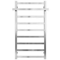 Рушникосушарка водяна Nicolе П9 500х1000 Deffi нержавіюча сталь (Хром, Бокове ліве підключення)