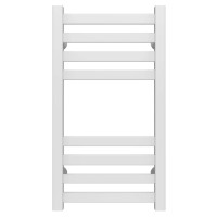 Рушникосушарка водяна Magnus П8 400х600 Deffi нержавіюча сталь (Білий, Бокове праве підключення)