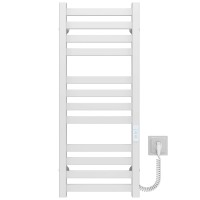 Рушникосушарка електрична Magnus П12 200х800 Deffi нержавіюча сталь (Білий, WD04, Праве підключення)