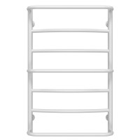 Рушникосушарка водяна Аквамікс П7 500х800 Deffi нержавіюча сталь (Білий, Нижнє підключення)