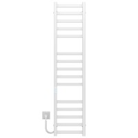 Рушникосушарка електрична Avast П15 300х1400 Deffi фарбована сталь (Білий, WD04, Ліве підключення)