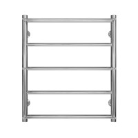 Рушникосушарка водяна Ladder П5 500х600 Deffi нержавіюча сталь (Хром, Нижнє підключення)