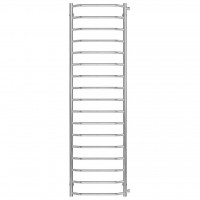 Рушникосушарка водяна Трапеція П17 500х1800 Deffi нержавіюча сталь (Хром, Бокове праве підключення)