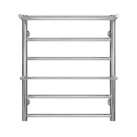 Рушникосушарка водяна Терма Плюс П6 500х600 Deffi нержавіюча сталь (Хром, Бокове праве підключення)