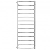 Рушникосушарка водяна Класік П13 500х1400 Deffi нержавіюча сталь (Хром, Бокове ліве підключення)