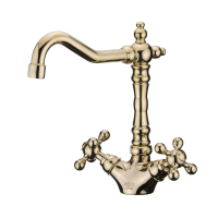Devit CN60052219G Charlestone Змішувач д/раковини високий, золото