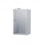 Devit FEN2210L UP Кабіна душова, квадратна, ліва, розпашна, колір - хром, 100х100, без піддона, скло прозоре