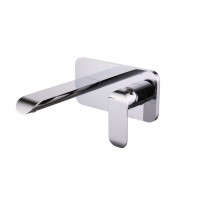Devit 4311X141 IVEN Змішувач д/раковини зі стіни з донним клапаном, хром