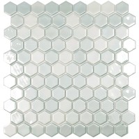 Мозаїка 31,5*31,5 Lux White Hex 6000H VIDREPUR