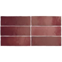 Плитка 6,5*20 Magma Burgundy 24967 Equipe