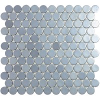Мозаїка 30,1*31,3 Aluminio Circle 253C VIDREPUR